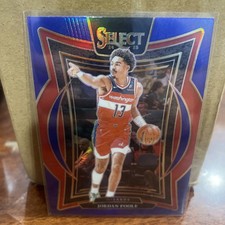 2024-25 Panini Select - Concourse Jordan Poole #17 Blue Prizm