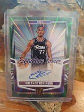 Orlando Robinsor 24 Donruss 09/75 Autograph SS-ORK