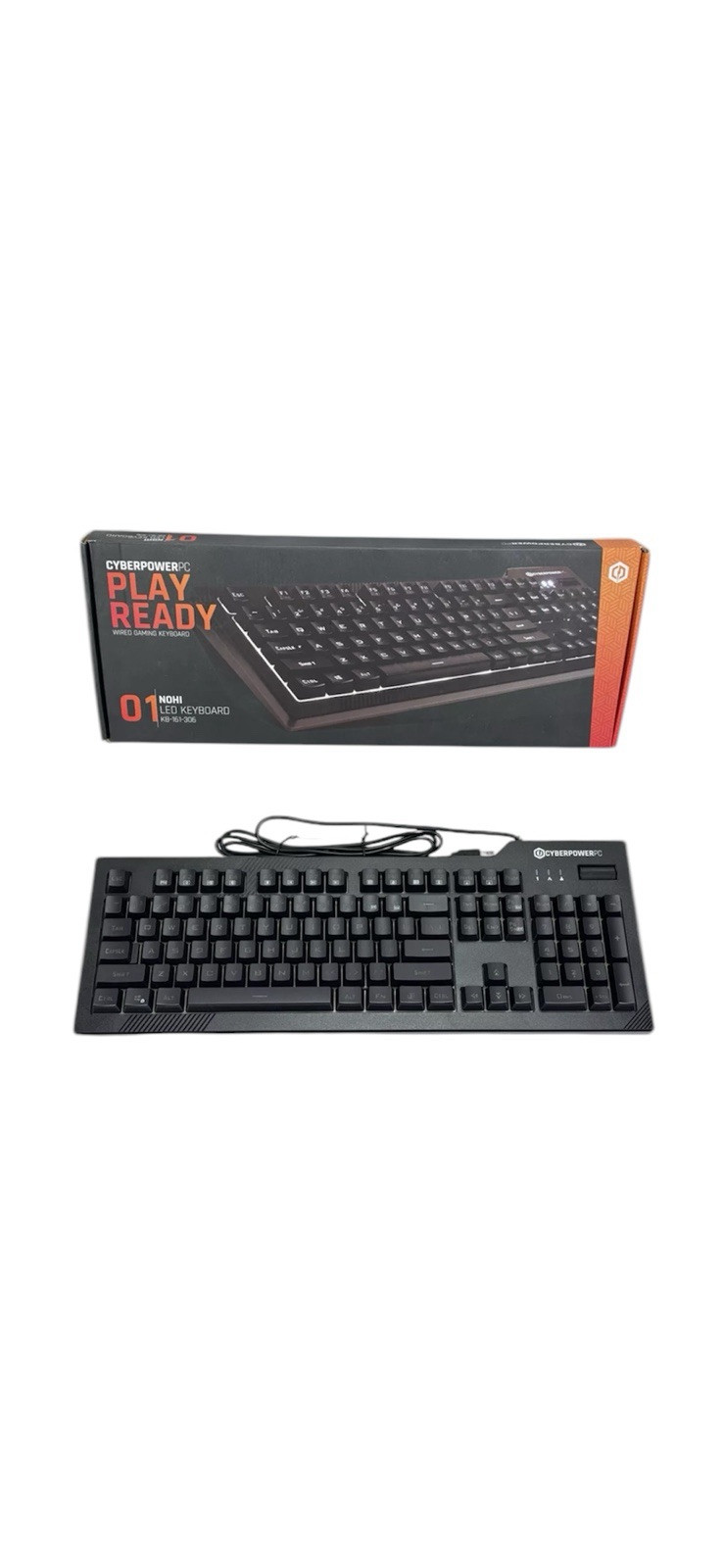 Cyberpower Multimedia Gaming Keyboard with LED Backlighting