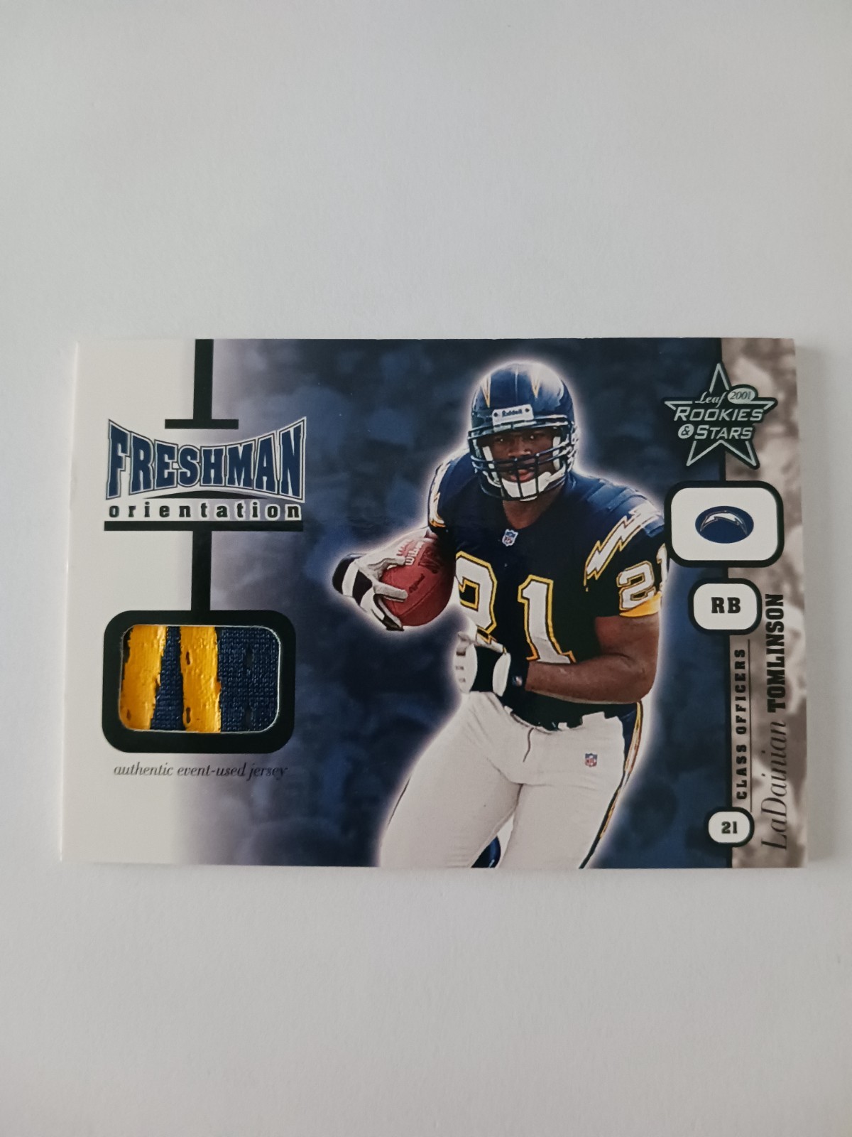 LaDainian Tomlinson Leaf R & S Freshman Orientation #FO9 Base