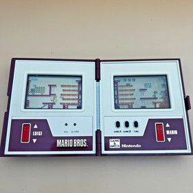 Vintage 1983 Nintendo Game & Watch Fire MW-56 MARIO BROS. Multi Screen