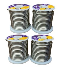 Sterling Premium Lead Free Solid Solder Wire 16oz  .118" 3mm NSF  USA - Lot of 4