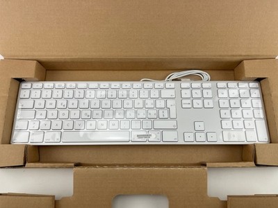 Apple Keyboard Ziffernblock Tastatur USB QWERTZ Schweiz kabelgebunden A1243 19%