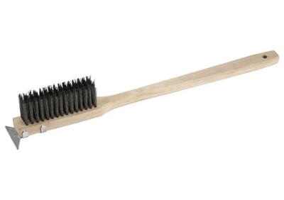 Heavy Duty Steel Wire Brush, 20-Inch