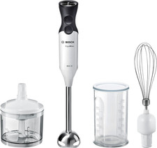 Bosch Ergomix Hand Blender MS6CA4150G with Mini Chopper, Whisk, 12 Speeds, 800 W