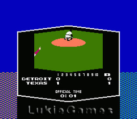 Tecmo Baseball - NES Nintendo Game