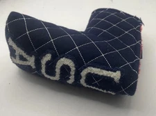 CMC Design USA Patriotic Emboridery Knit Golf Blade Putter Head Cover Magnetic