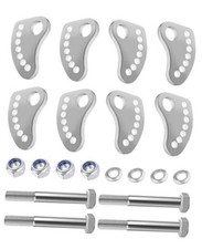 Camber Lock Alignment Fix and Upper Arm Cam Bolt Kit Compatible with GMC
