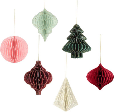 Weihnachtsdekorationen Christmas Tree Decoration - 6 Stück