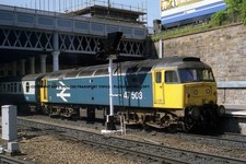 RAILWAY LOCOMOTIVE PHOTO CLASS 47 47503 Glagow Queen Street 09-06-1988 Mike Spen