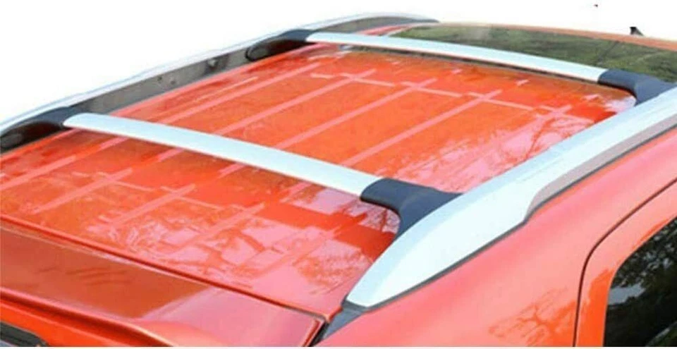 2Pcs Aluminum Roof Rail Rack Cross Bar Crossbar Fit for Ford Ecosport 2013-2022 - Image 2 of 2