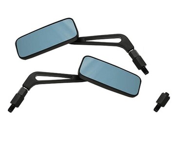 Spiegel Paar Enduro Mini-Alu eckig für KTM Suzuki Honda Yamaha Kawasaki BMW