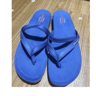 Merrell Men's Blue Thong Sandals Memory Foam Air Cushion US Size 8