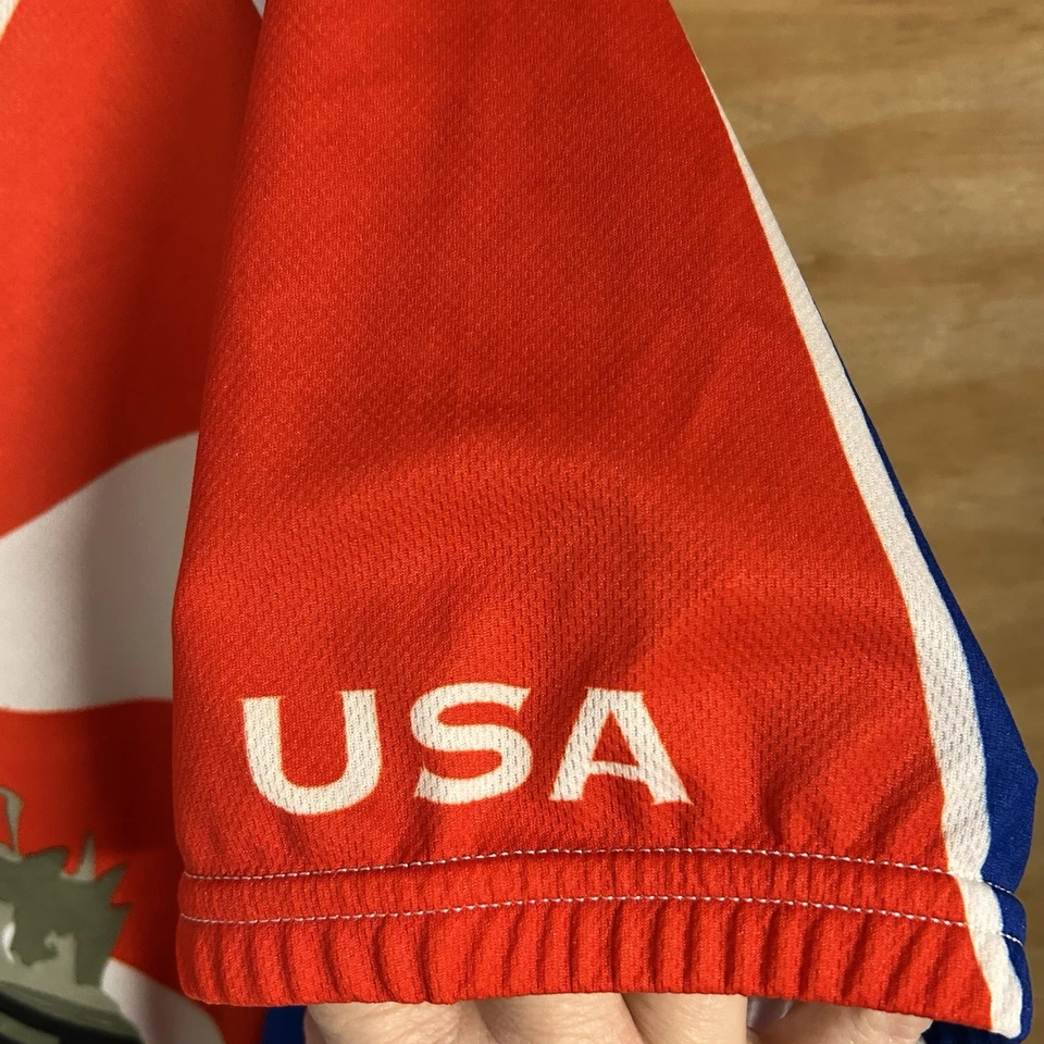 Cycling Racing JERSEY Statue Of Liberty USA Sz XL - Image 4 of 4