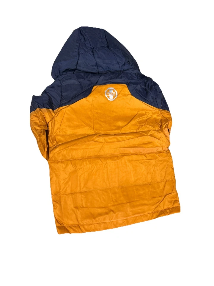 NUEVO CON ETIQUETAS POLO RALPH LAUREN CHAQUETA CON CAPUCHA CHALECO TALLA M Naranja y Azul Marino Foto 4 de 4