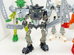 Vintage 2002 LEGO Bionicle TOA NUVA - Mata Nui Lot of 5