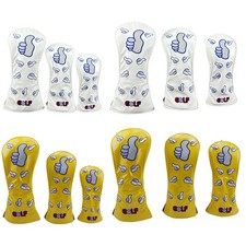 Golf Headcover Universal Club Cover Thick Driver Headcove Waterproof Thumb Type