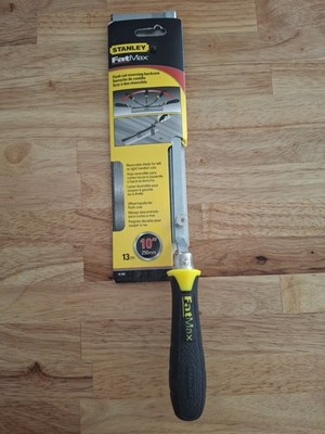 STANLEY FATMAX Flush Cut Backsaw 15-252 10'' Reversing Back Hand Saw 13TPI