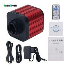 4K Industrial Microscope Camera Kit C-Mount USB HDMI 1080P For Phone PCB Repair