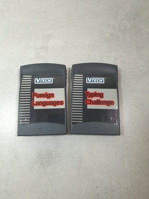 Vtech Fremdsprachen und Typing Challenge Patronen Vintage