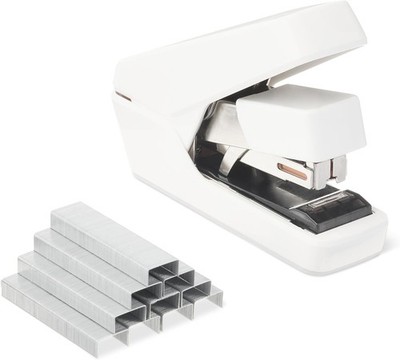Amazon Basics Office Heavy Duty Stapler, Flat Clinch Effortless, 40 Sheet Capaci