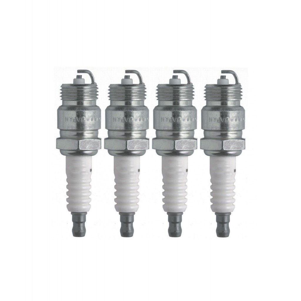 NGK For Ford Bronco 1966-1986 Spark Plug  V-Power  Box of 4 WR5