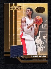 2007-08 Bowman Elevation Elevation Relics Black 1/1 Chris Bosh #ER-CBO HOF 0wb