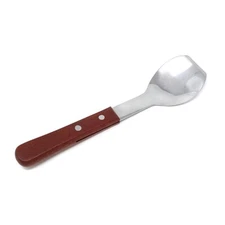 1PCS Stainless Steel Ice Cream Scoop Spade Spoon Scooper with Wood Handle