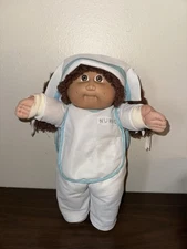 Cabbage Patch Kid Doll Brown Hair, Brown Eyes 16", Nurse Outfit