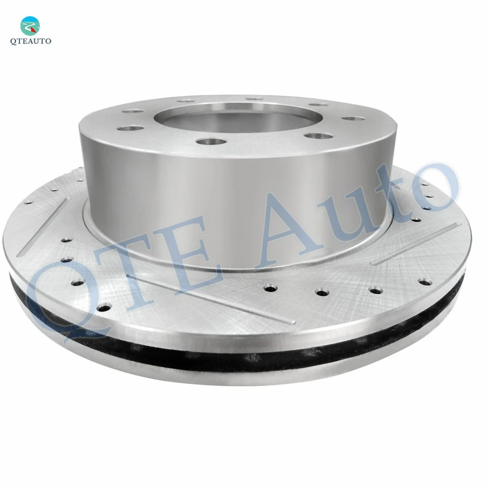 Rotores de freno traseros perforados 330 mm para Chevrolet Silverado 2500 HD 2003-2010 Foto 3 de 4