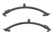 1959-1960 Chevy Impala Convertible Quarter Window Channel Tracks Pair