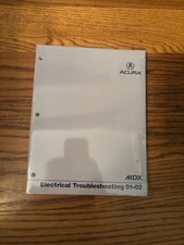 2001 2002 Acura MDX ETM Electrical Troublshooting Manual OEM Repair Sealed!