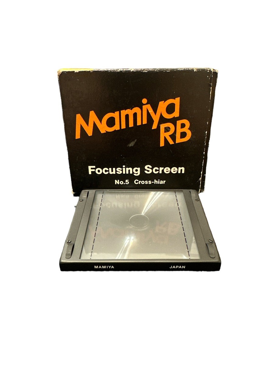 Mamiya RB67 No.5 Cross Hair Focusing Screen In Box | eBay