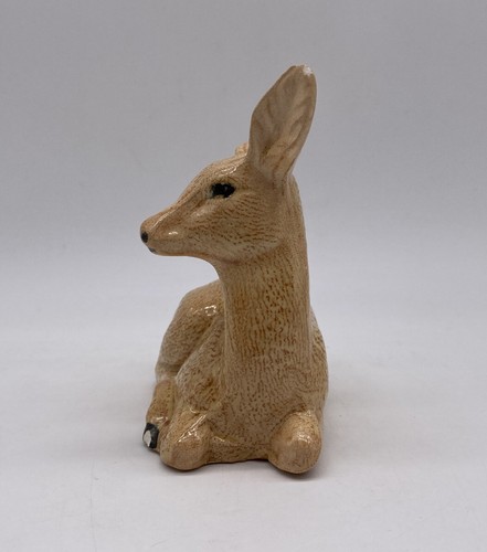 Vintage Handmade Doe Deer Figurine - Picture 2 of 8