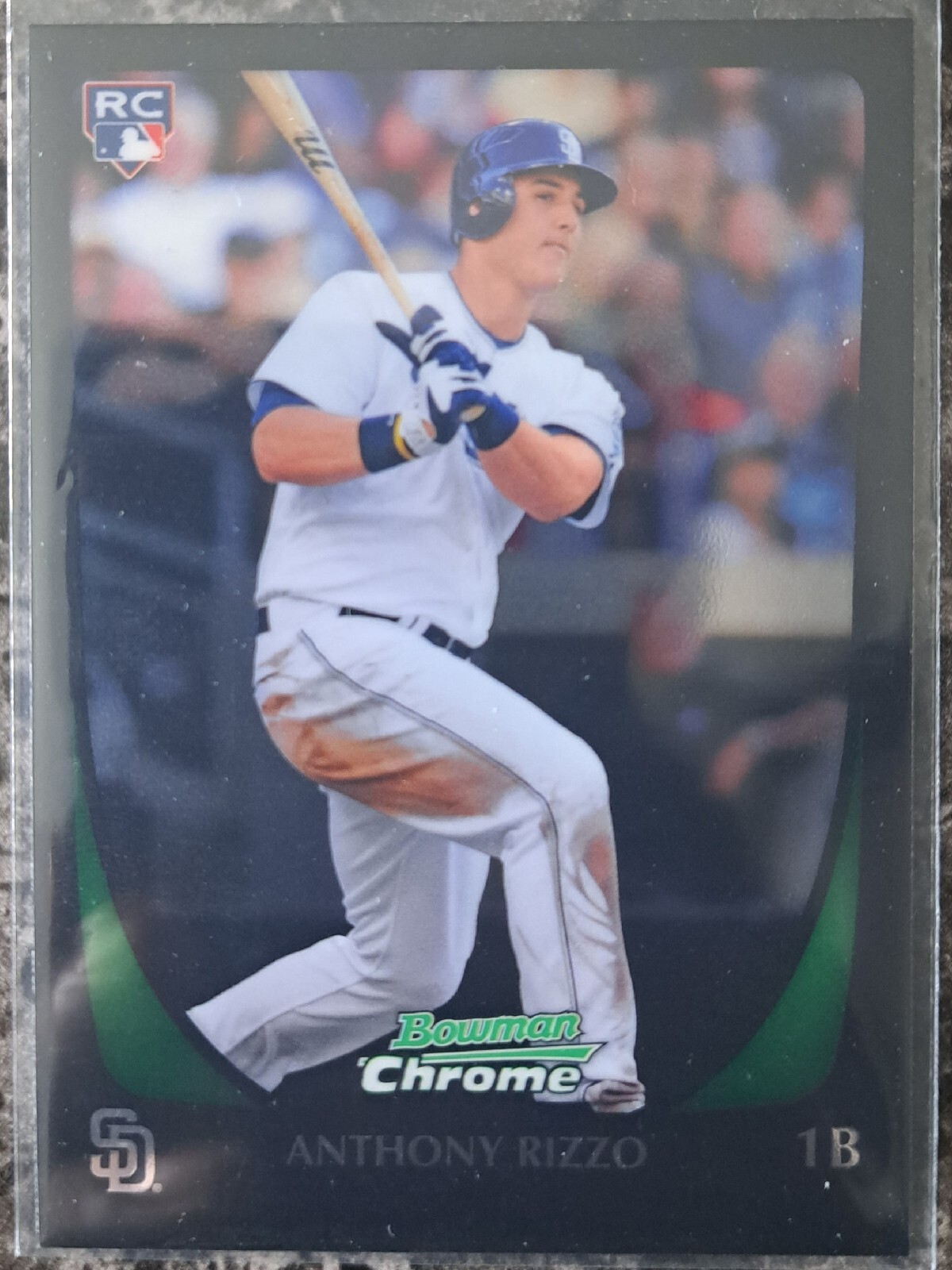 2011 Bowman Chrome Draft Anthony Rizzo Rookie #70 San Diego Padres