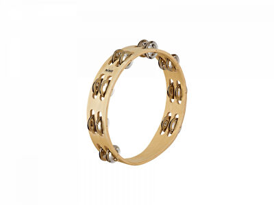 Nino Tambourine 2 ROW 10'' - Steel Jingle