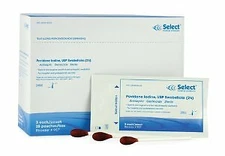 Select Impregnated Swabstick, 10% Povidone-Iodine, Case of 750, BRAND