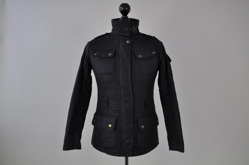 barbour tourer quilted jacket