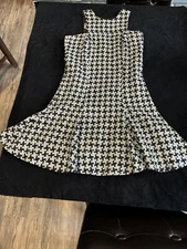 Vintage 60’s/70’s Young Edwardian Arpeja Sparkly Party Dress Size 7