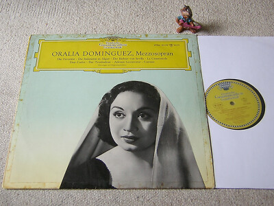 ORALIA DOMINGUEZ Mezzosopran (Opera Recital) 1959 GER LP DGG TULIPS LPEM 19179