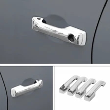 For Toyota Tundra 2022-2025 ABS Chrome Look Side Door Handle Overlay Cover Trim