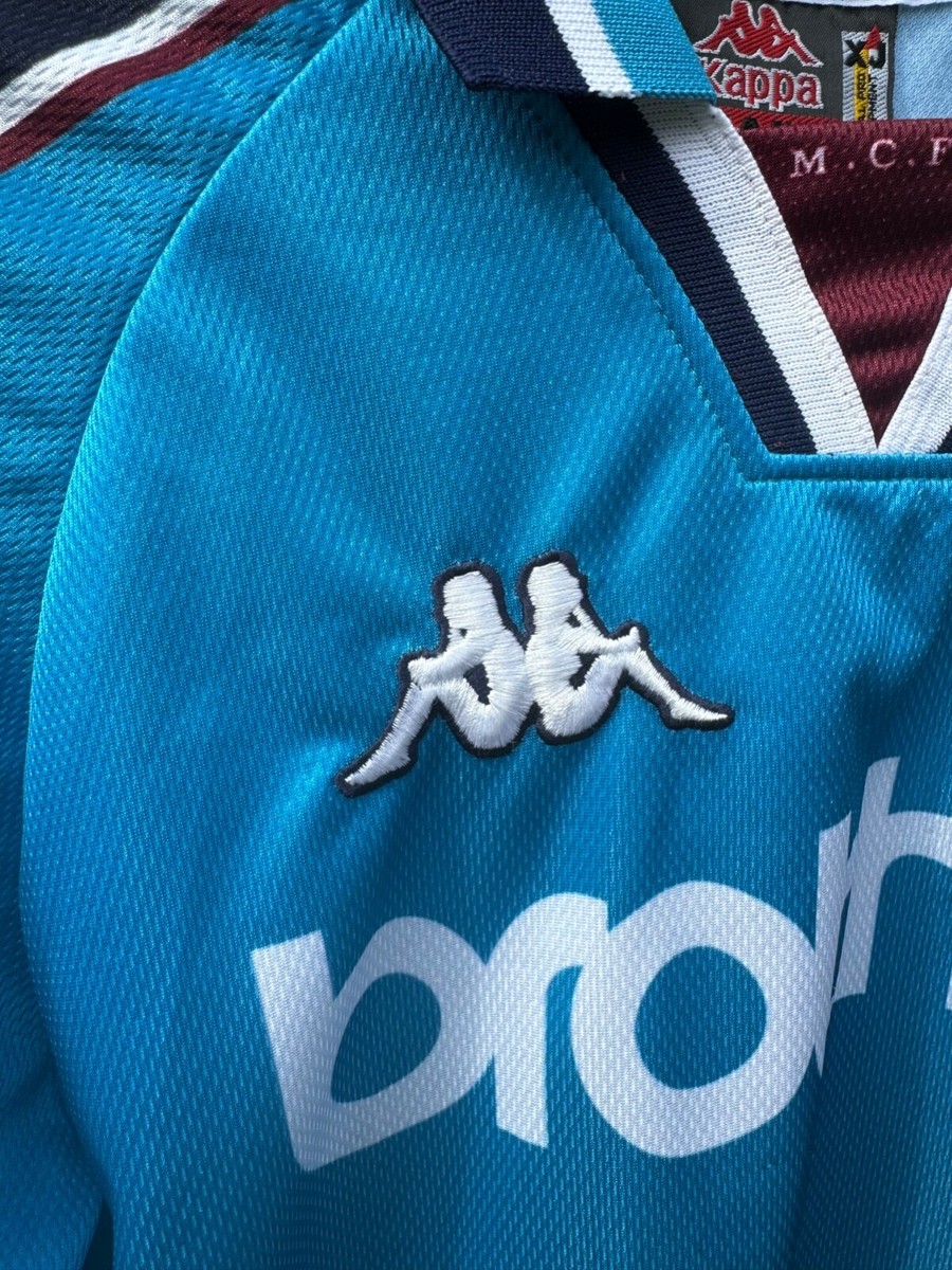 MANCHESTER CITY 1997/1998/1999 HOME FOOTBALL SOCCER JERSEY MANCHESTER CITY 1997/1998/1999 HOME FOOTBALL SOCCER JERSEY