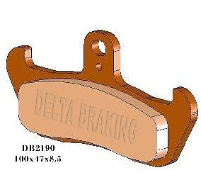 Plaquettes de frein KH134 garniture scooter et moto de route thermique
