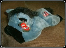 Ty 2000 Lefty the Donkey Vintage Beanie Buddy Plush  ~ 2000 Release NWT 