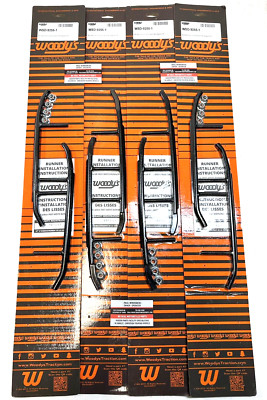 4 PACK Woodys 8'' Carbide Runners Precision Ski-Doo MXZ/Legend/GSX 02-05 WSD-9255