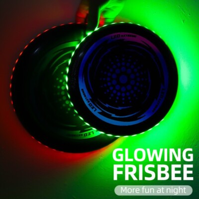 LED Frisbee. Glow in The Dark Light Up Frisbee for Adults and Kids