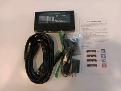 2 Port 4Kx2K Dual Monitor HDMI KVM Switch CKL-922HUA