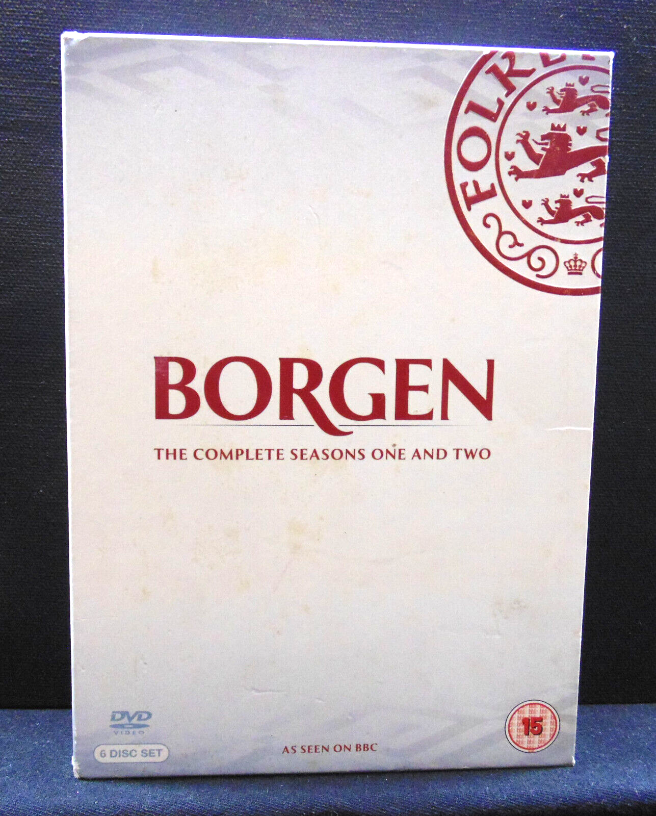 BORGEN THE COMPLETE SEASONS 1 & 2 --------- 6 DVDs + SLIP --- SEE PHOTOS