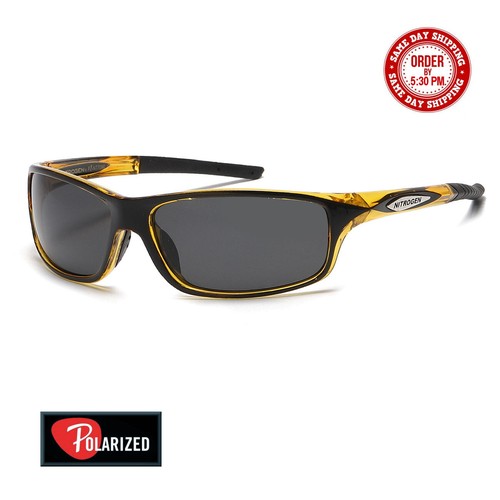 Nitrogen Polarized Sunglasses Mens Sport Running Fishing Golfing Driving Glasses - Picture 66 of 75