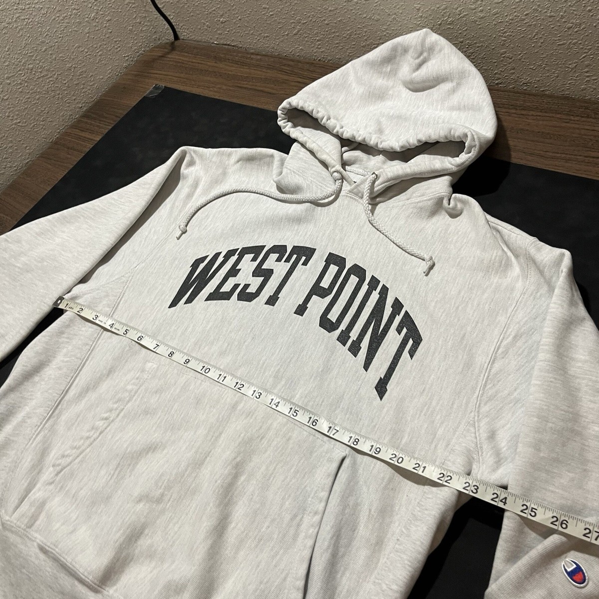 Vintage Champion Reverse Weave USMA West Point Hoodie 90s